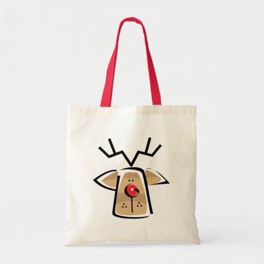 kerstrendiercadeau tote bag (Voorkant)