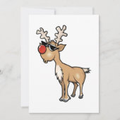 Kerstrendierduik Feestdagenkaart (Voorkant)