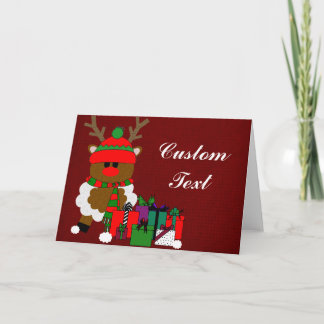 Kerstrendieren en Cadeaus Feestdagen Kaart