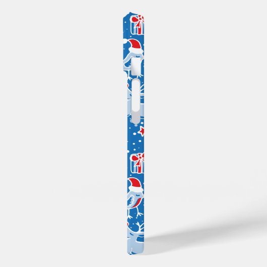 Kerstrendieren en hoesje van zingende vogels (Achterkant / Links)