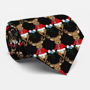 Kerstrendieren met een lichte touwtje stropdas