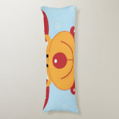 Kerstrendierensantilers voor de sneeuwvlokken van  lichaamskussen (Voorkant Verticaal)