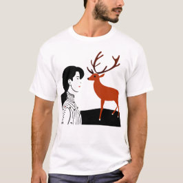 Kerstrendierentuin T-shirt