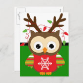 Kerstrendierlat Feestdagenkaart (Voorkant / Achterkant)