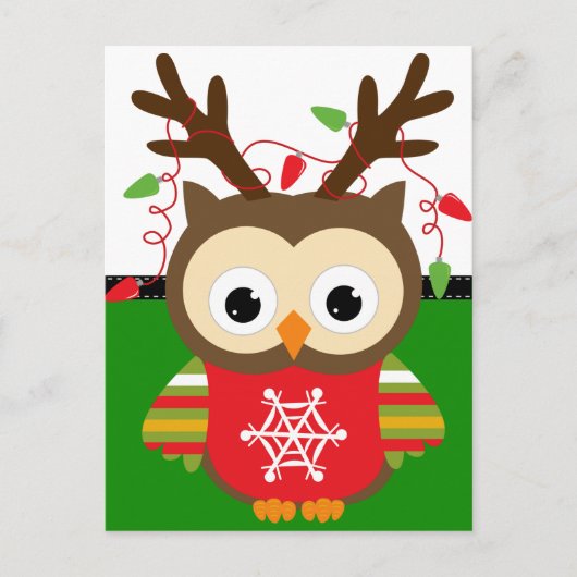 Kerstrendierlat Feestdagenkaart (Voorkant)