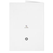 Kerstrendierlijk Rudolph maakt het regenen (Achterkant)