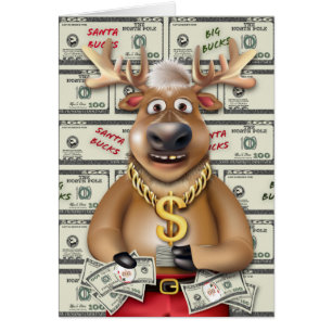 Kerstrendierlijk Rudolph maakt het regenen