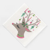 kerstrendierpartij luiers servetten (Hoek)