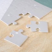 Kerstrendiertje en Snowman Legpuzzel (Zijkant)