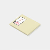 Kerstrendiertje in een lelijke trui post-it® notes (Schuin)