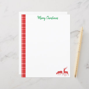 kerstrenrendierpatroon rode kever