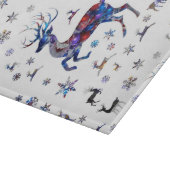 kerstrenrendierster snijplank (Hoek)