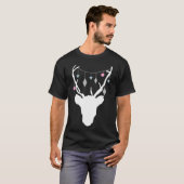 kerstrenrendierster t-shirt (Voorkant volledig)
