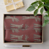 kerstrenrenrendiertje tissuepapier (Geschenk)