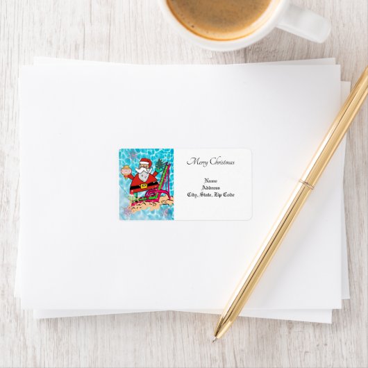 kerstretour/verzendadres — Sinterklaas Etiket (Insitu)