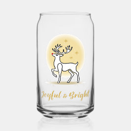 Kerstreuze 'Vrolijk & Helder' Blikvorm Glas