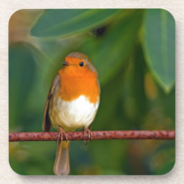 KerstRobin Bier Onderzetter