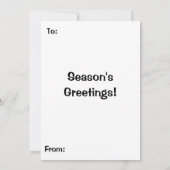 KerstRobin Birds Kaart (Achterkant)