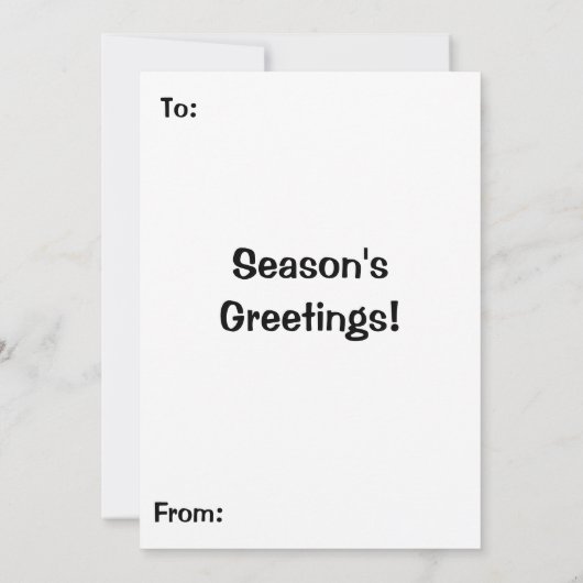 KerstRobin Birds Kaart (Achterkant)