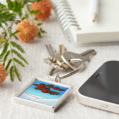 KerstRobin Birds Sleutelhanger (Zijkant)