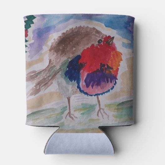 KerstRobin Blikjeskoeler (Achterkant)