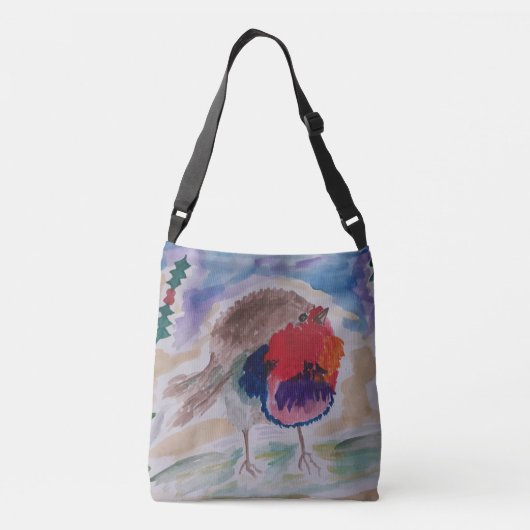 KerstRobin Crossbody Tas (Achterkant)