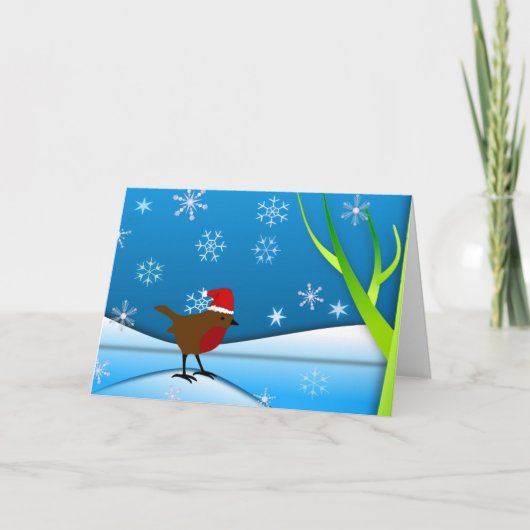 KerstRobin Kaart (Voorkant)