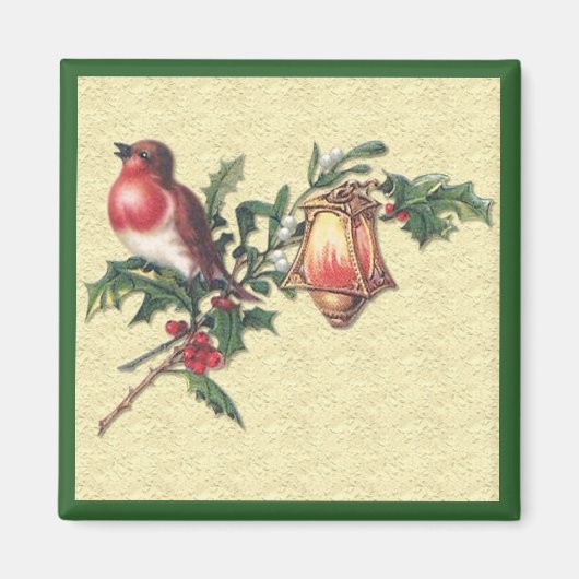 KerstRobin Magneet (Voorkant)