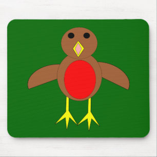 KerstRobin Mousepad Muismat