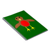 kerstRobin Notitieboek (Rechterzijde)