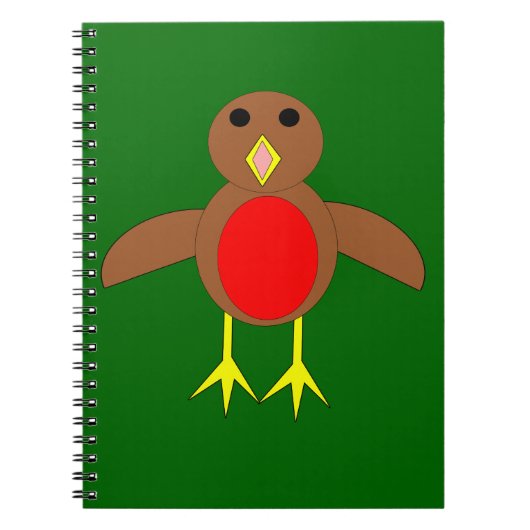 kerstRobin Notitieboek (Voorkant)