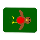 KerstRobin Premium Magnet Magneet (Horizontaal)