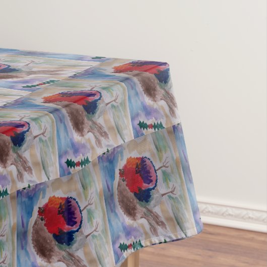 KerstRobin Tafelkleed (Voorbeeld)
