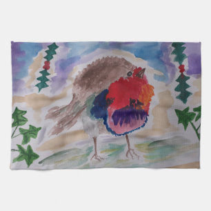 KerstRobin Tea Towel Theedoek