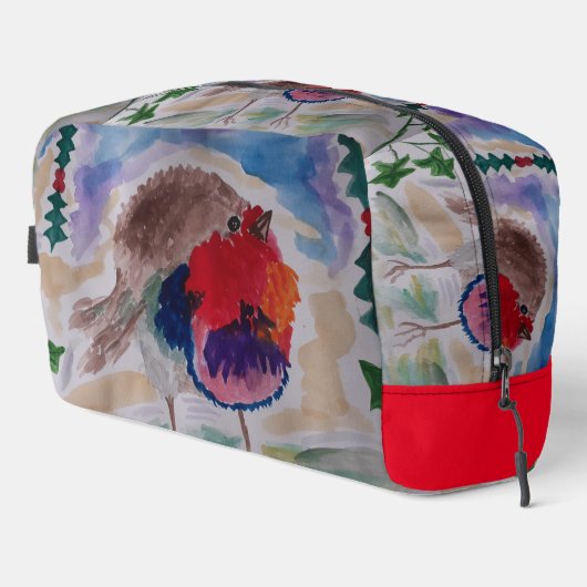 KerstRobin Toilettasje (Rechterhoek)
