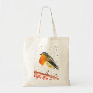 Kerstrobin Tote Bag