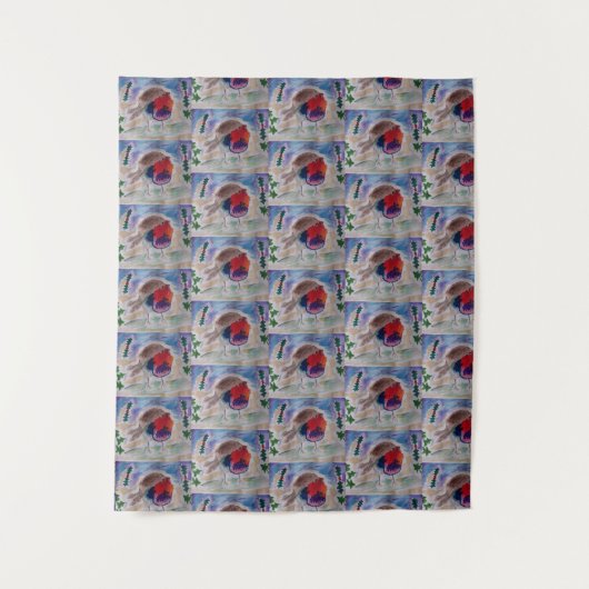 KerstRobin Wandkleed (Voorkant)