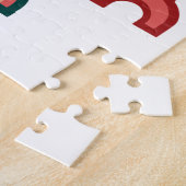 kerstrobot legpuzzel (Zijkant)