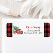 Kerstrode biefstuk etiket (Insitu)