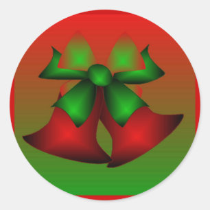Kerstrode blikken I Sticker