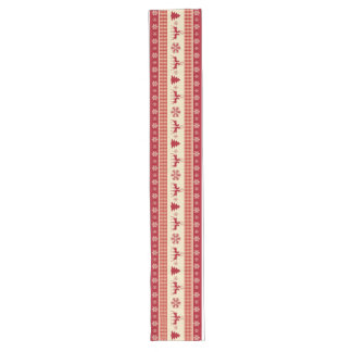 Kerstrode en witte tafelrunner 16 x 108 inch lange tafelloper