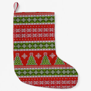 kerstrode Feestdagen Kleine Kerstsok