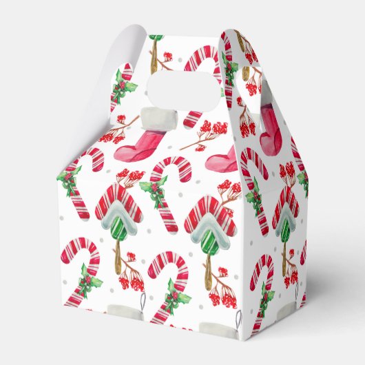 kerstrode kousen en snoepriet bedankdoosjes (Achterkant)