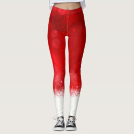 Kerstrood Leggings