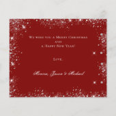 Kerstrood lichtvenster flyer (Achterkant)