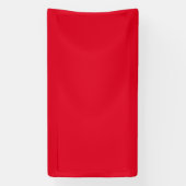 Kerstrood Spandoek (Verticaal)
