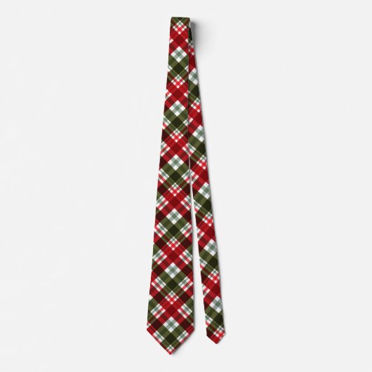 Kerstroodbruin Stropdas (Voorkant)
