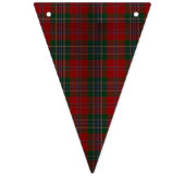 Kerstroodbruin Vlaggetjes (Eerste vlag)