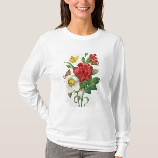 KerstRoos, Helleborus niger T-shirt (Voorkant)