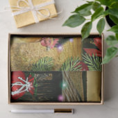 kerstrooster Hen Barn Coop Boerderij Tissuepapier (Geschenk)